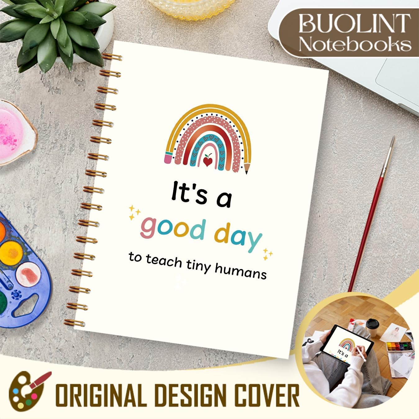 Daycare Teacher Gifts Notebook Journal 5.5x8.3 image 2