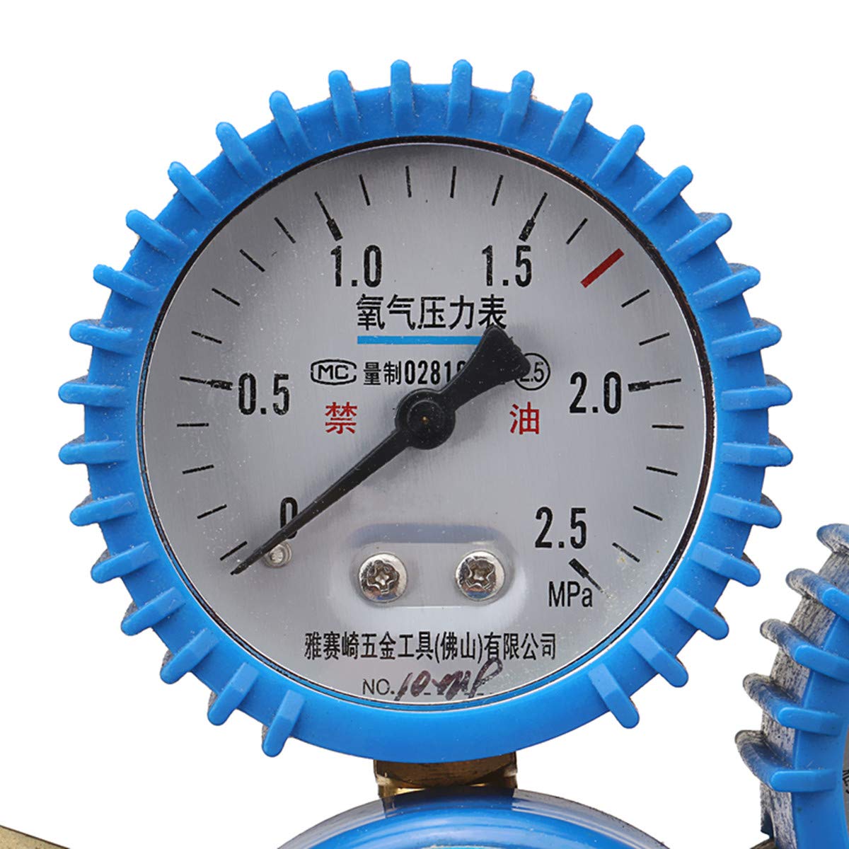 Dwustopniowy jednostopniowy regulator argonu ze stali nierdzewnej reduktor tlenu 5/8 BSP