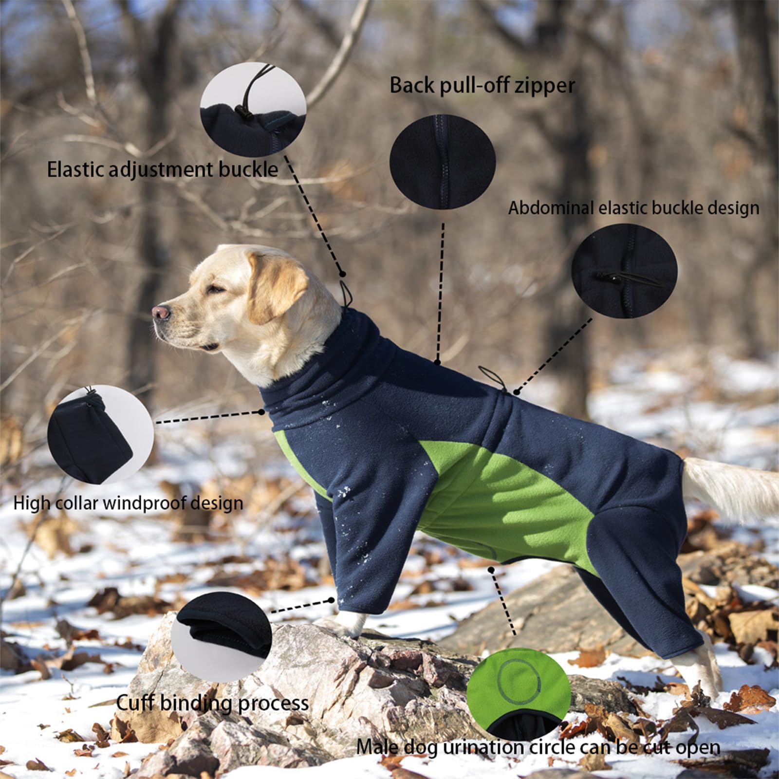 Costume invernale per cani e animali domestici, creativo, foderato in pile, morbido, facile da indossare, varie taglie