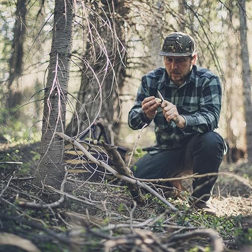 Miniatura 8 de Gerber Gear Sumo EDC - Navaja plegable de bolsillo con hoja de borde liso para acampar y supervivencia, azul cian