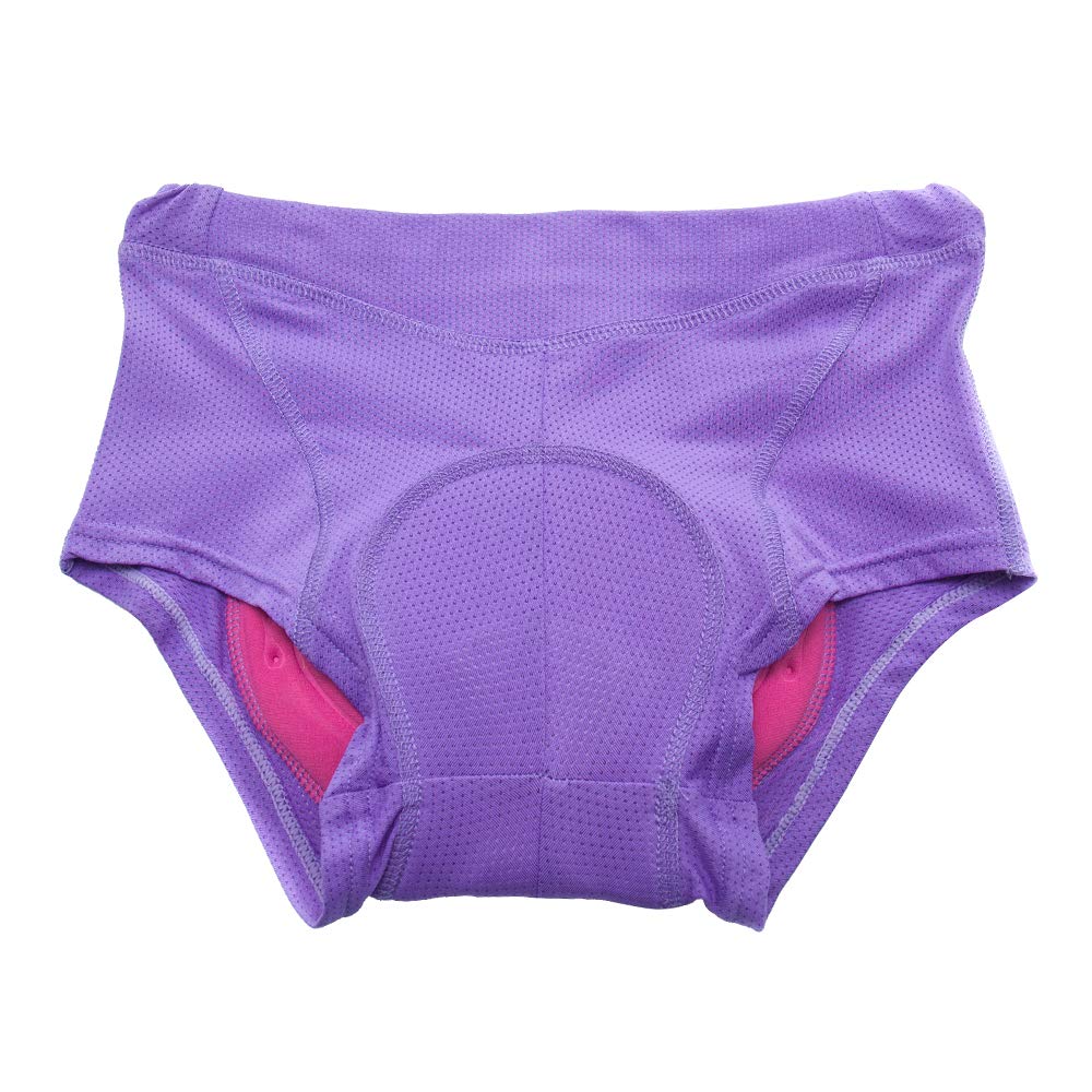 WOSAWE Donne Ciclismo Biancheria Intima Pantaloncini 3D Gel Imbottito Cuscino Mutanda Bicicletta Slip Traspiranti