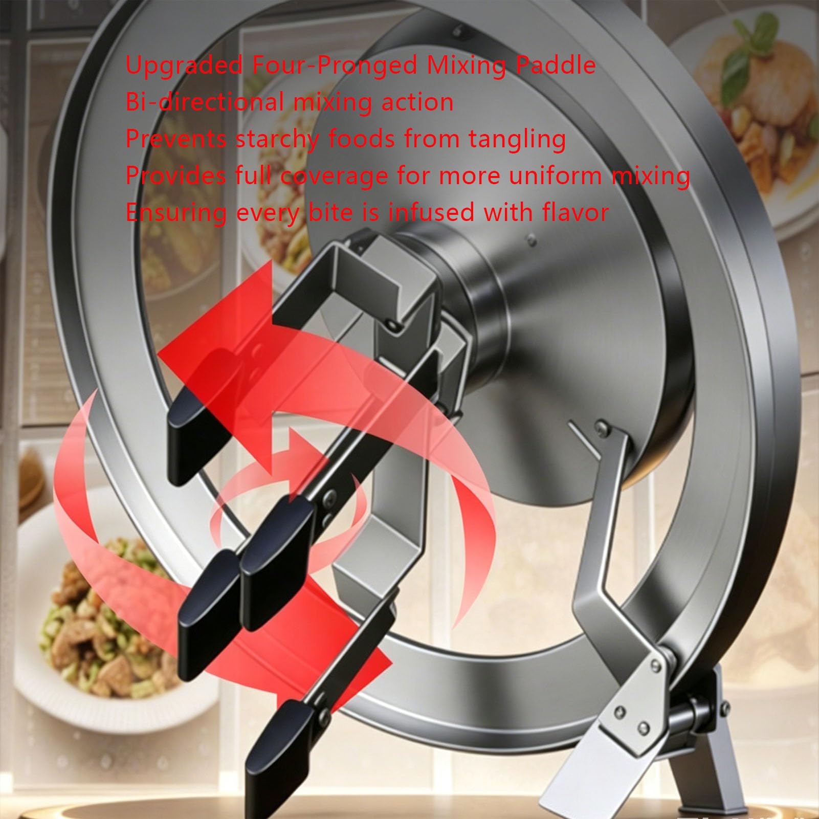 Máquina De Cocción Automática Comercial con Control De 9 Velocidades para Emprendimientos De Catering Restaurantes Establecimientos De Comida Rápida,5kw