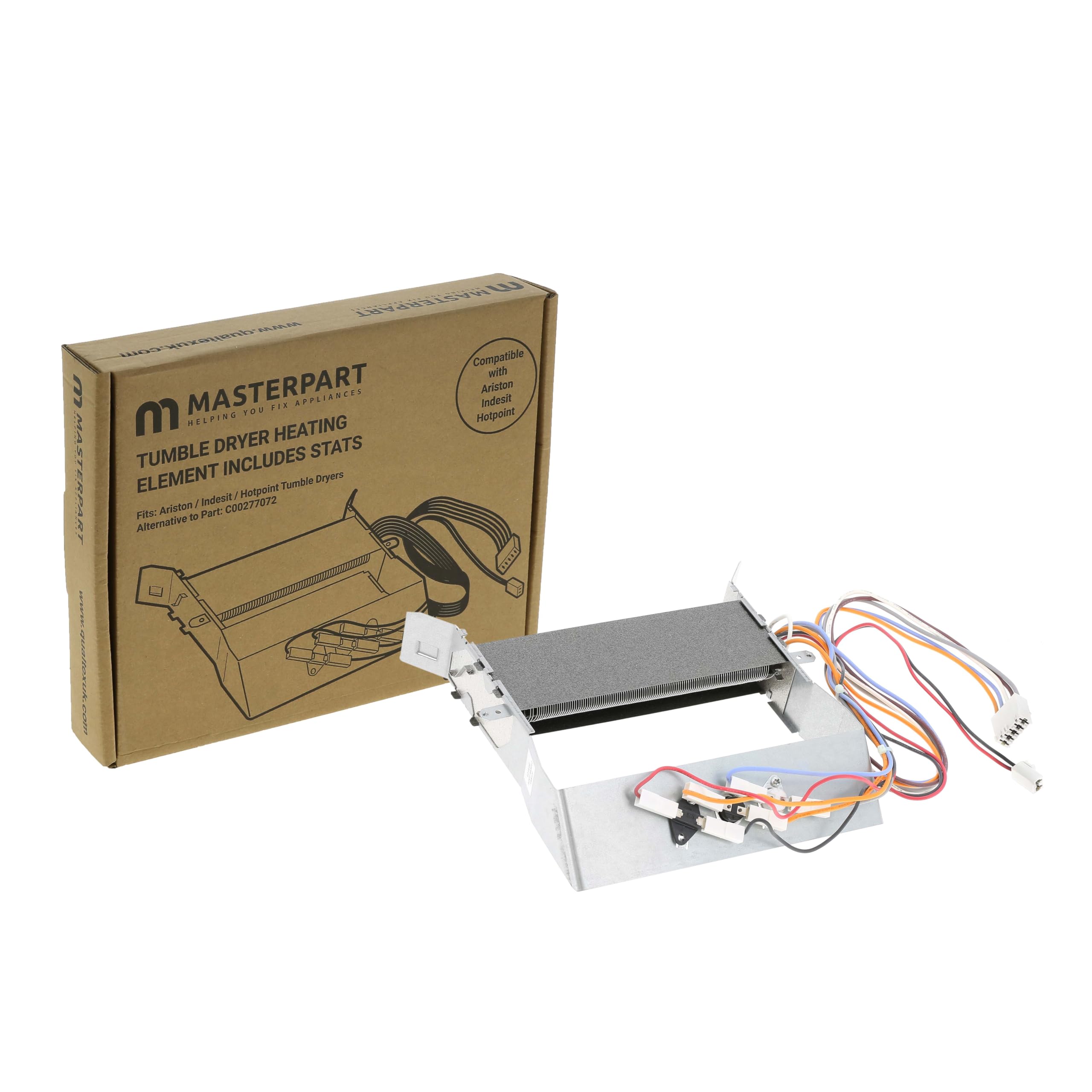 First4spares A2 One Shot Cycling Ntc Tod Heater Element & Thermostats For Hotpoint Tumble Dryers