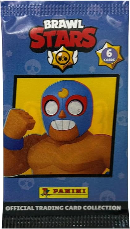 Panini Brawl Stars Official Trading Card Collection 12 Paket (72 Kart) Set