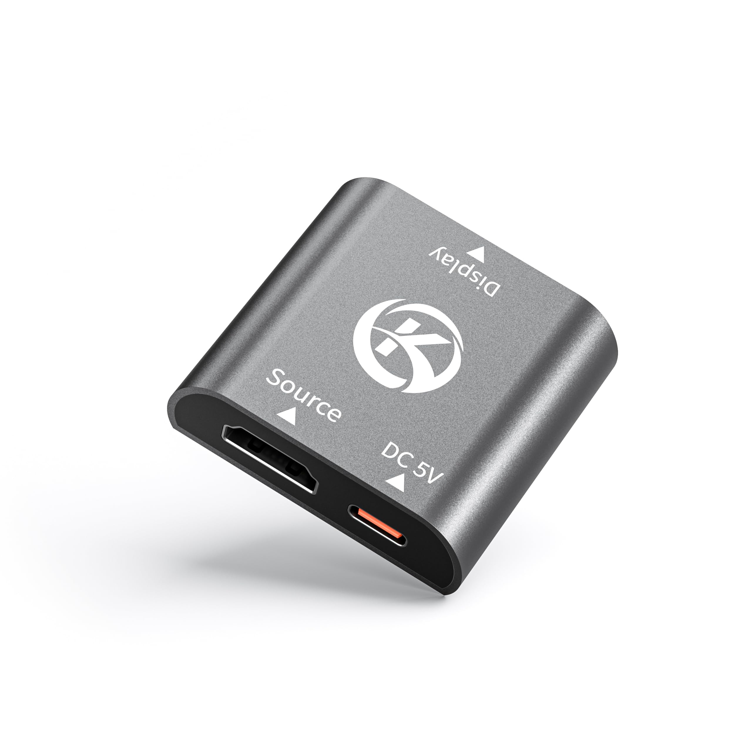 HDMI-auf-USB-C-Adapter für Switch OLED/Switch 2,PS4/5,Xbox,TV-Box,HDMI-Stecker (Quelle) auf USB-C-Buchse (Display),kompatibel mit RayNeo/Xreal/Rokid/Viture AR-Brille/tragbarem Monitor, 4K 60Hz