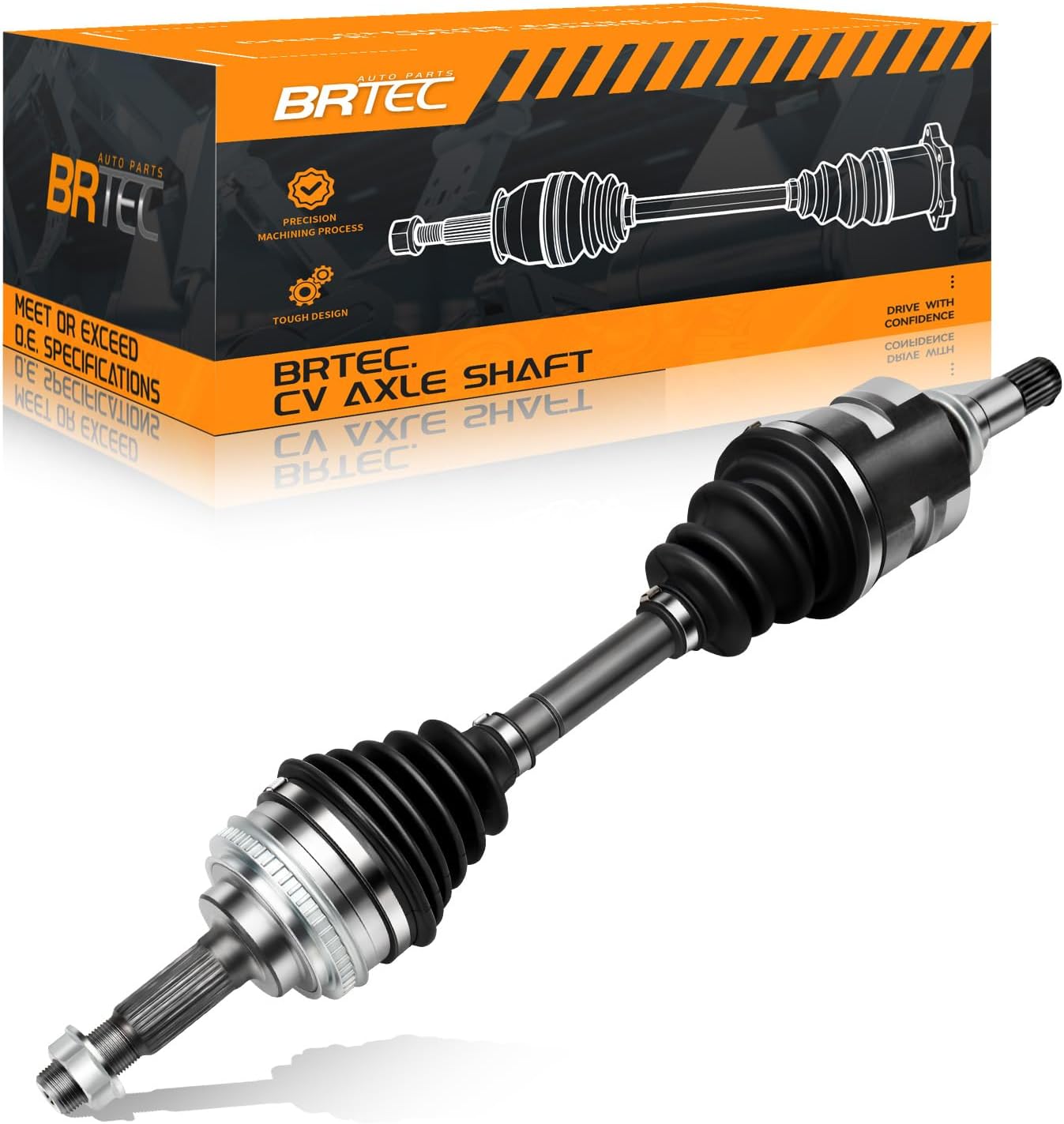 FRONT CV Axle Shaft Assembly Fit for Prizm Geo 1998-2002, for Prizm 1993-1997, for Toyota Celica ST 1990-1993, for Toyota Corolla 1993-2002, for Toyota MR2 L4 1.6L 1987-1989# 66-5126