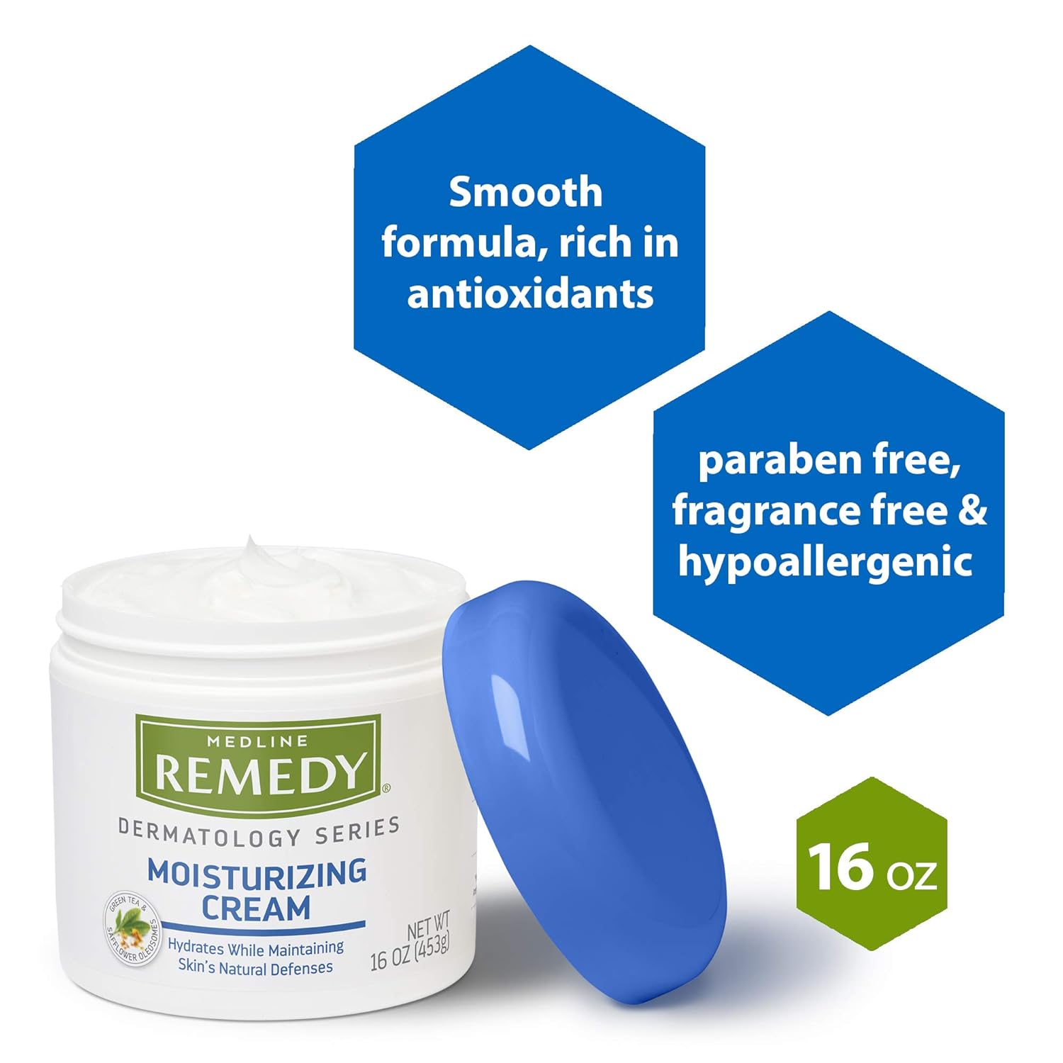 Remedy Dermatology Series Body Cream, for Extremely Dry Skin, Unscented, Botanical Formula, Manuka Honey, Paraben Free, Ceramides, for Dry, Dehydrated Skin, 16 oz Tub : Beauty & Personal Care