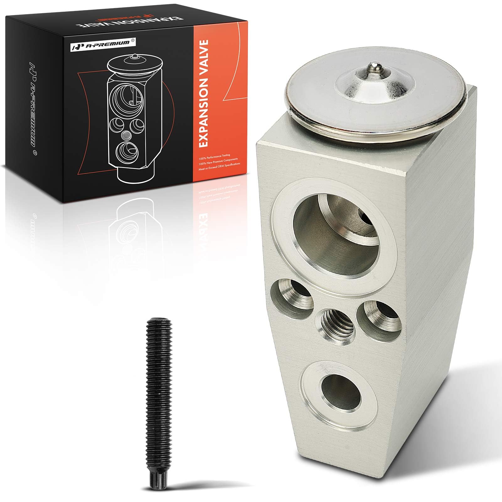 A-Premium A/C Expansion Valve Compatible with Cadillac CT6 2016 2017 2018 2019 2020, Front Side