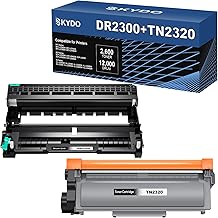TN2320 Toner + DR2300 Drum Compatible with Brother TN-2320 Toner DR-2300 Drum for Brother MFC-L2700DW MFC-L2700DN MFC-L2720DW MFC-L2740DW HL-L2340DW HL-L2300D HL-L2360DN DCP-L2360DN DCP-L2320 2520DW