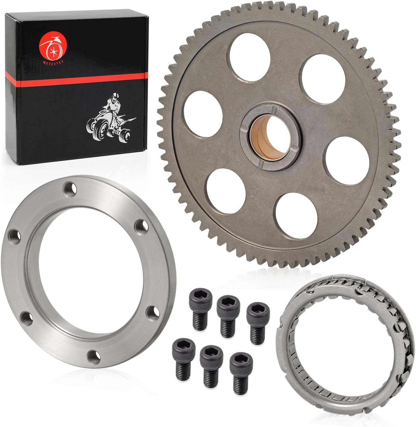 Starter Clutch kit One Way Gear Bearing For Yamaha Grizzly