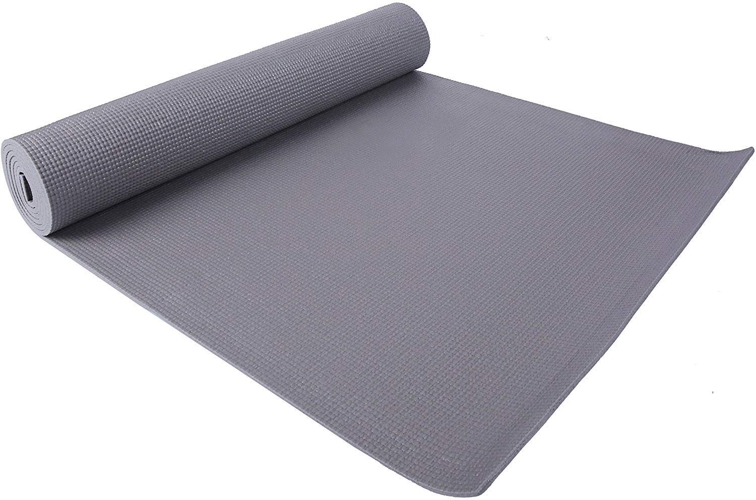 CHETANYA � Yoga Mat High Density, Anti-Slip Yoga mat for Gym Workout and Flooring Exercise Long Size. 6 mm Yoga Mat for Men & Women Fitness [Multicolor][1 Pcs.] (Grey) (B08954W263) Amazon Price History, Amazon Price Tracker