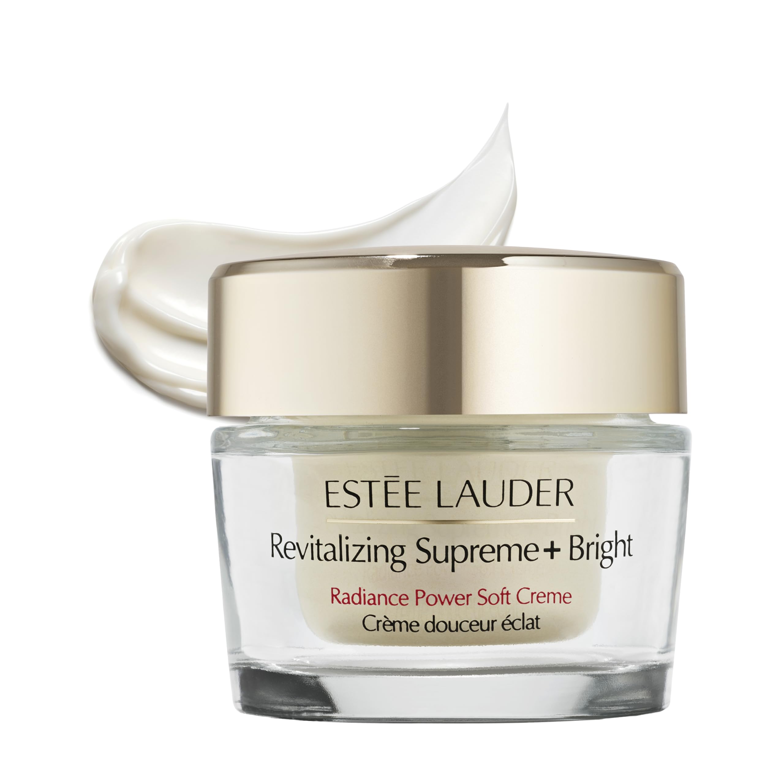 Estée Lauder Revitalising Supreme+ Bright Radiance Power Soft Cream | Creme gegen Pigmentflecken & fahle Haut | Spendet Feuchtigkeit & mildert Pigmentflecken & Falten | Mit Vitamin C, 50ml