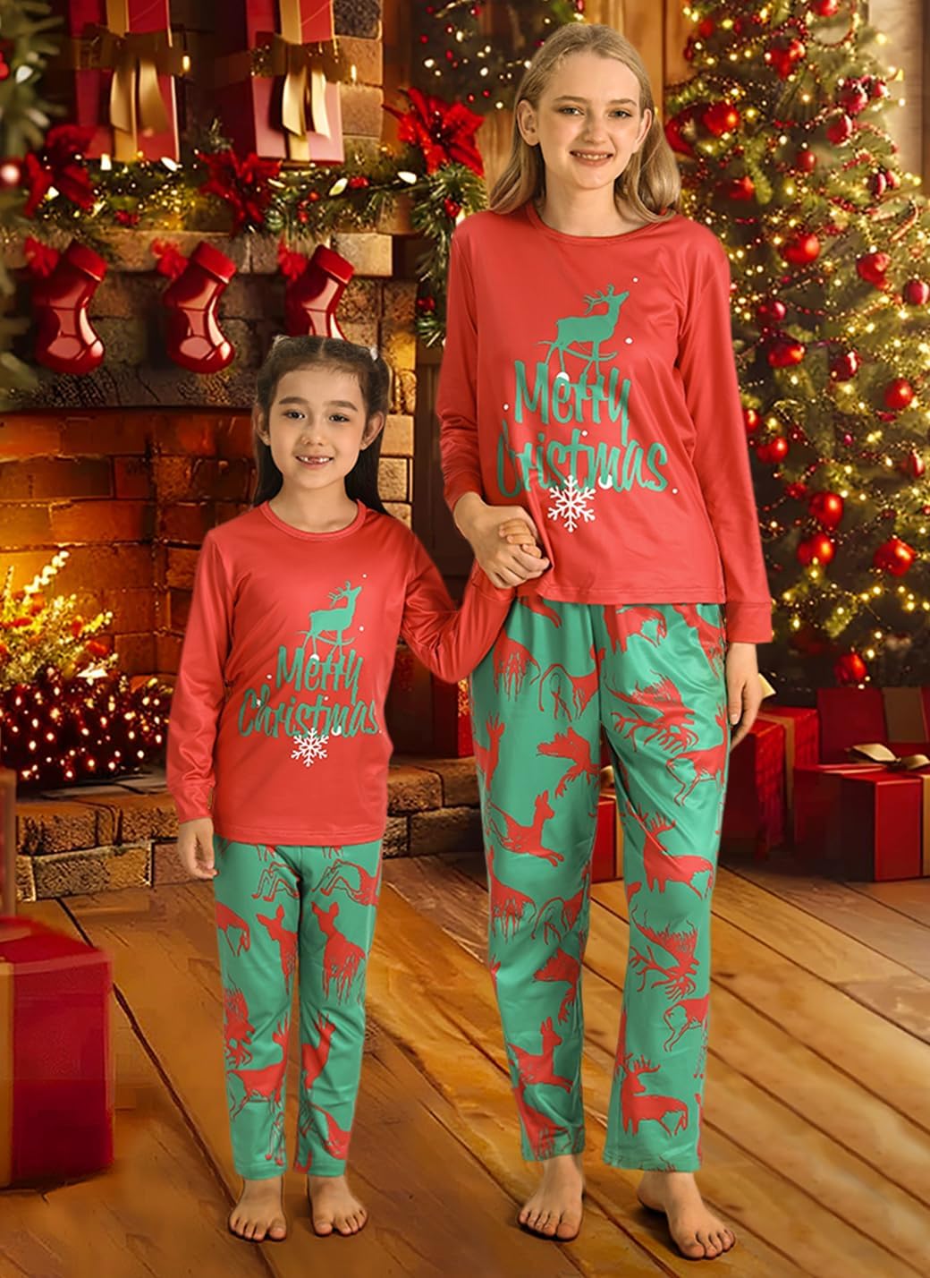 Christmas Family Matching Pajamas - Couples Elf Set for Holiday Party - Image 4
