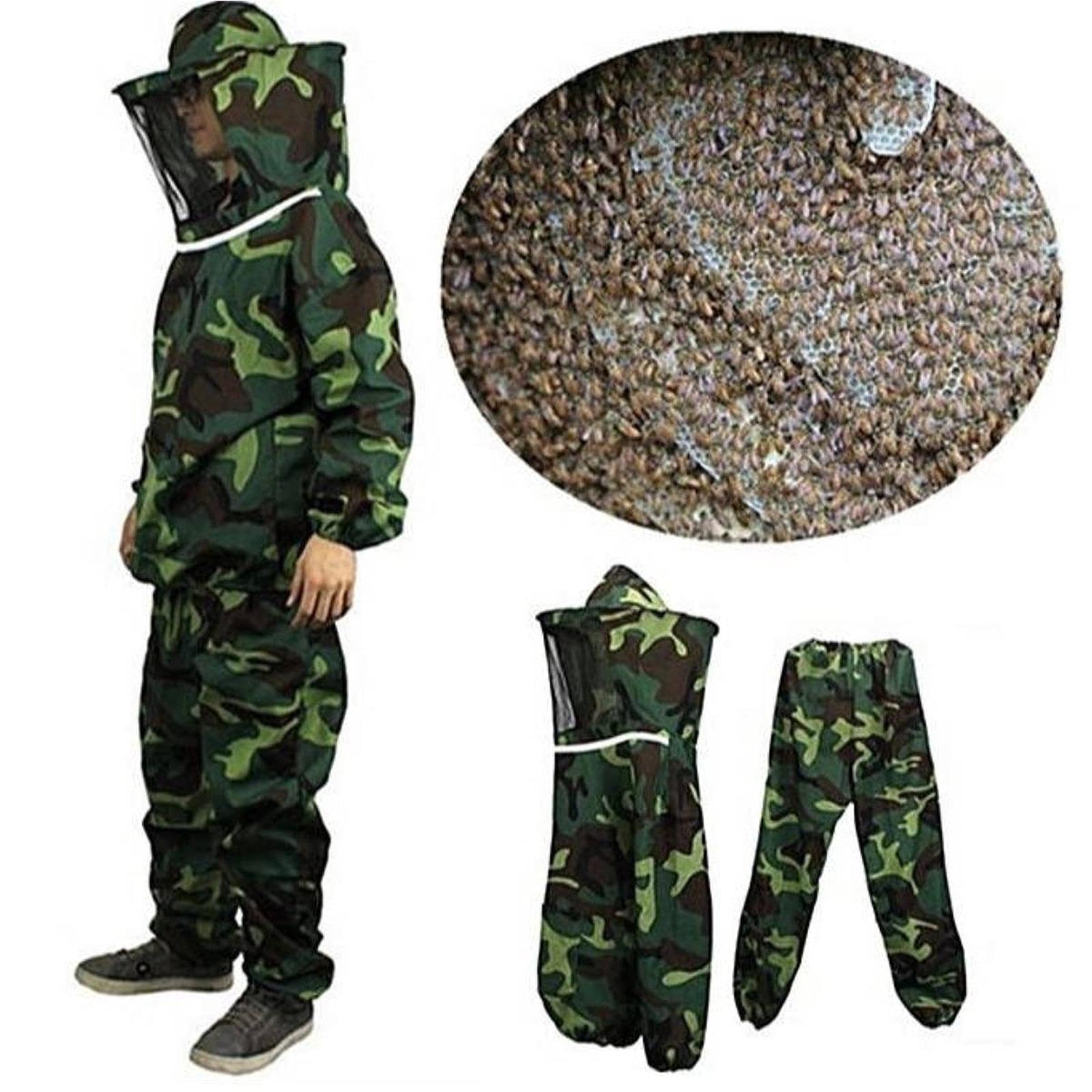 predolo Traje de Apicultor, Traje de Apicultor, Chaqueta Y Guantes de Apicultor Transpirables para Adultos