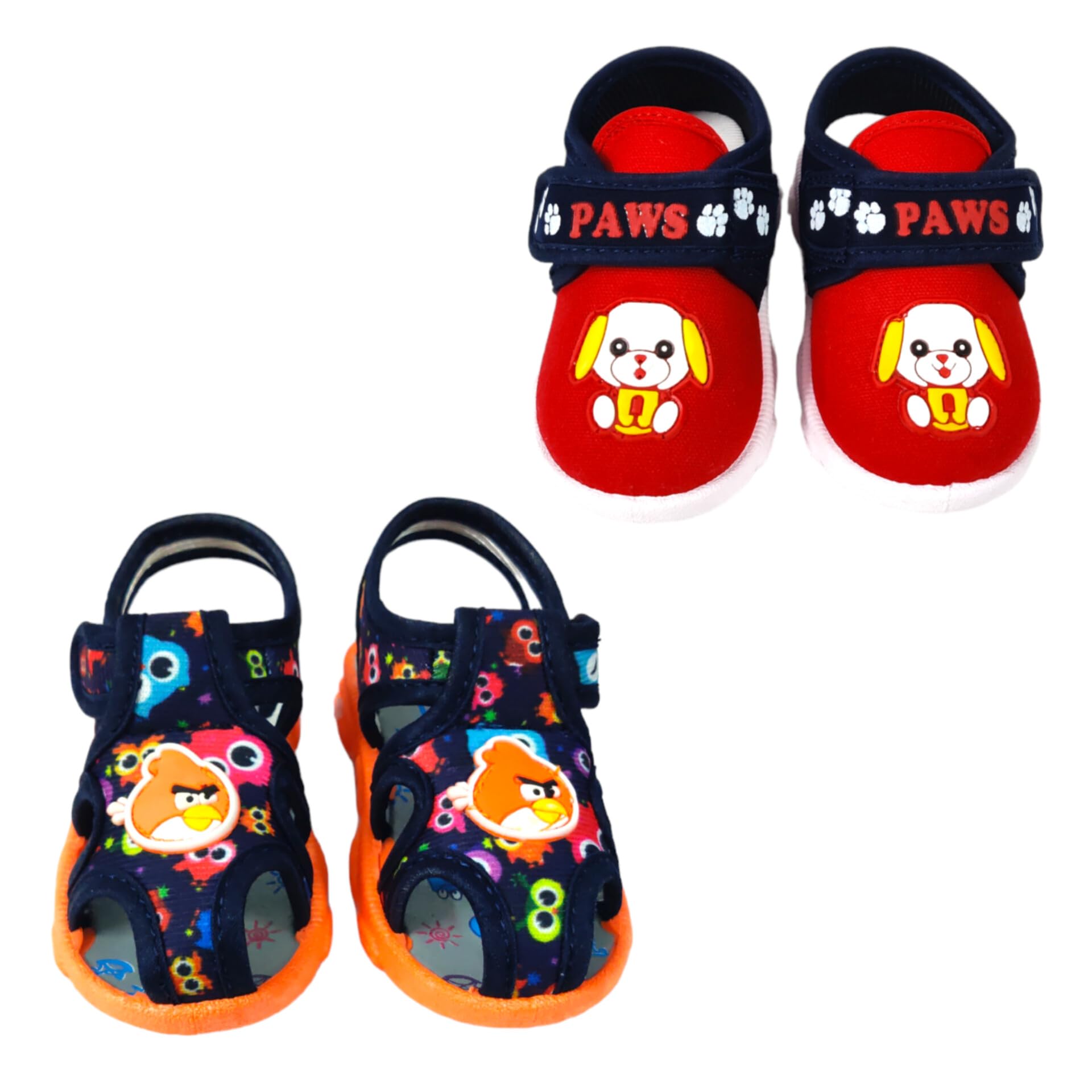 Coolz Kids Chu-Chu Sound Musical Shoes and Sandals Combo (2 Pairs) for Baby Boys and Girls (Red Navy Shoes- Navy Sandals, 12 Months) (B0D32571TH) Amazon Price History, Amazon Price Tracker
