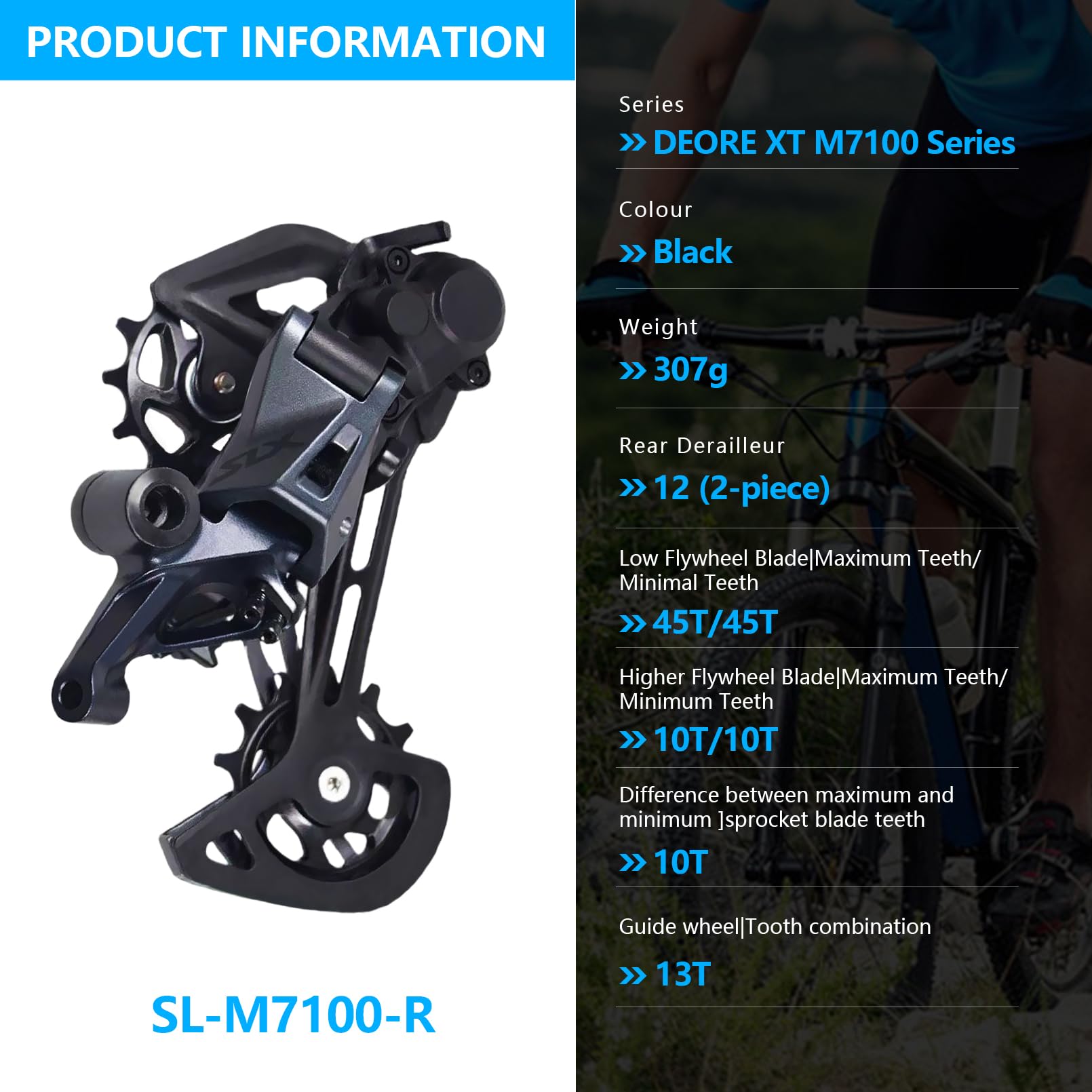 Amazon.co.jp: 自転車用リアディレーラーSLX Rd-M7120 SGS 12速