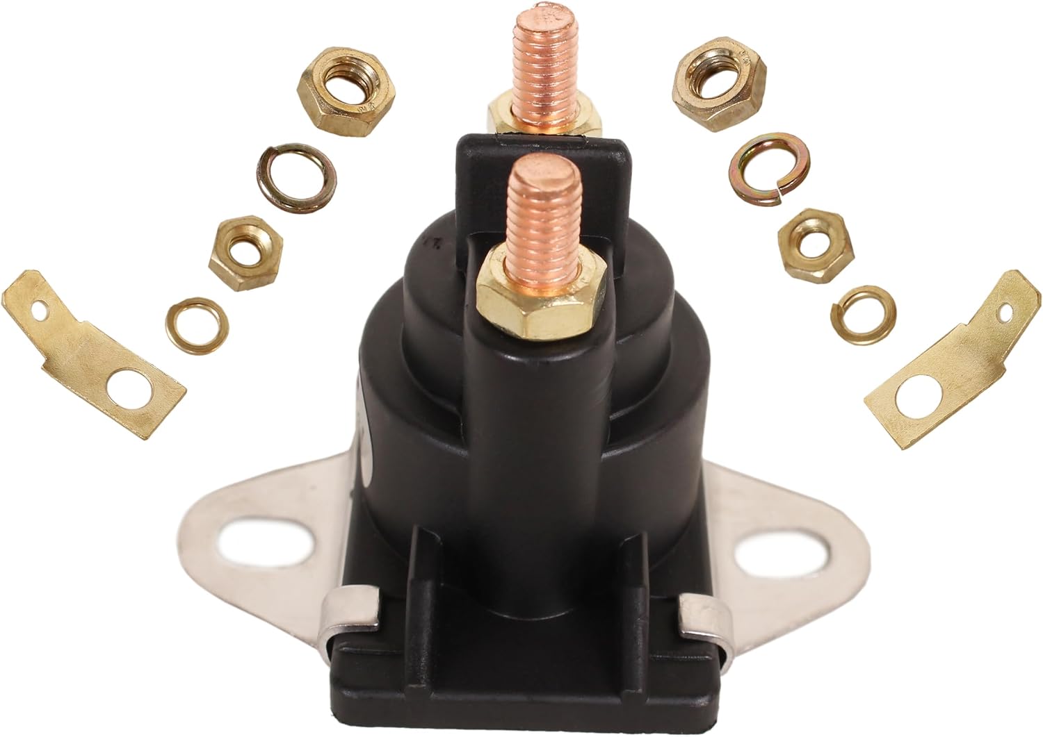 Boat Engine 89-818864T 89-846070 89-94318 89-96158 89-96158T 8M0185622 Trim Tilt Relay/Solenoid Switch for Mercury Mercruiser Marine Force Outboard Motor 35HP-275HP, fit Sierra 18-5817