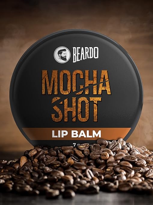 Beardo Mocha Shot Lip Balm, 7g | Non Tinted Lip Balm for Men | For Soft Kissable Lips | Lip Care for Dry, Chapped & Cracked Lips at Rs. 111