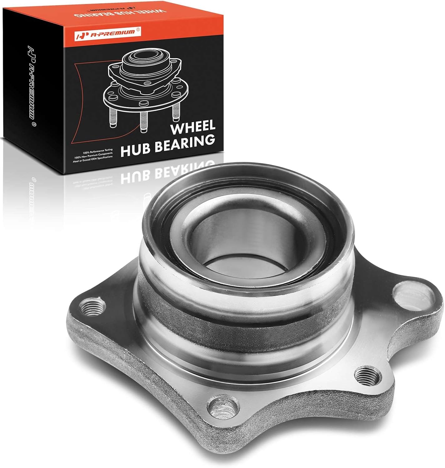 A-Premium Rear Right Wheel Bearing and Hub Assembly Compatible with Honda Element 2003-2011