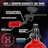 Vista 15 de HK Army Sistemas de aire comprimido de aluminio del tanque de Paintball de HPA - Regulador estándar