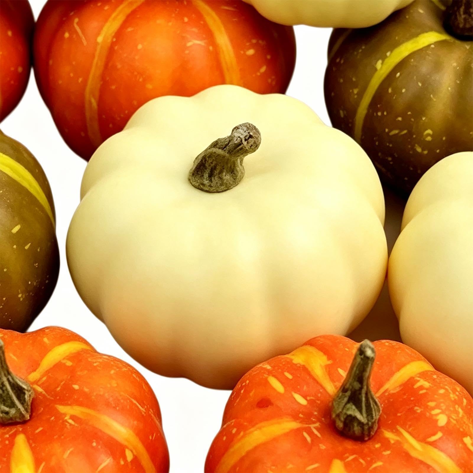 Zucche Artificiali per Decorazione Decorazione Realistica per il Raccolto