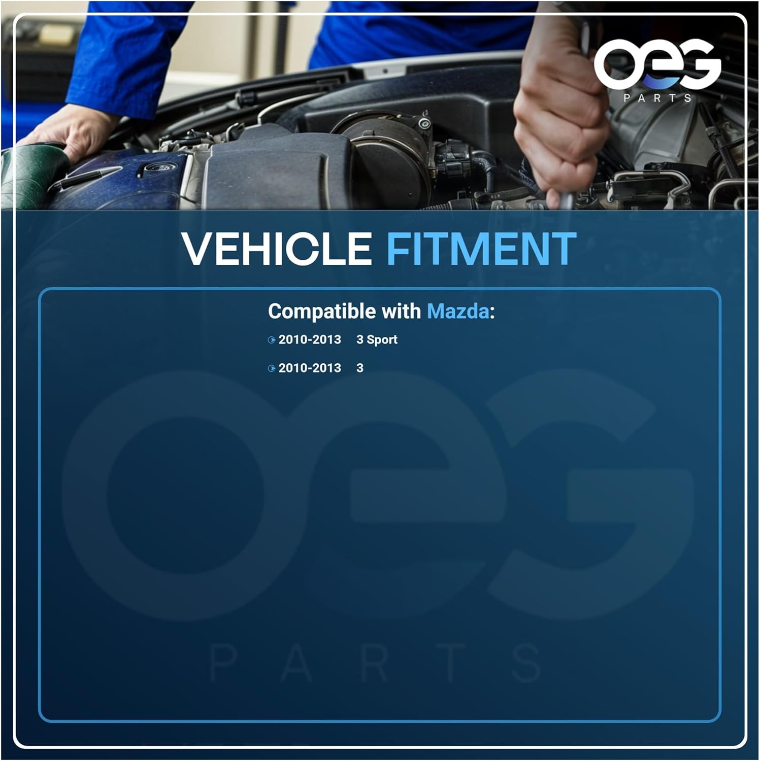 OEG Parts New Rear Passenger Side Right RRH Power Window Regulator W/O Motor Compatible with Mazda 3 & Mazda 3 Sport 2010 2011 2012 2013, BBM472590 752-498