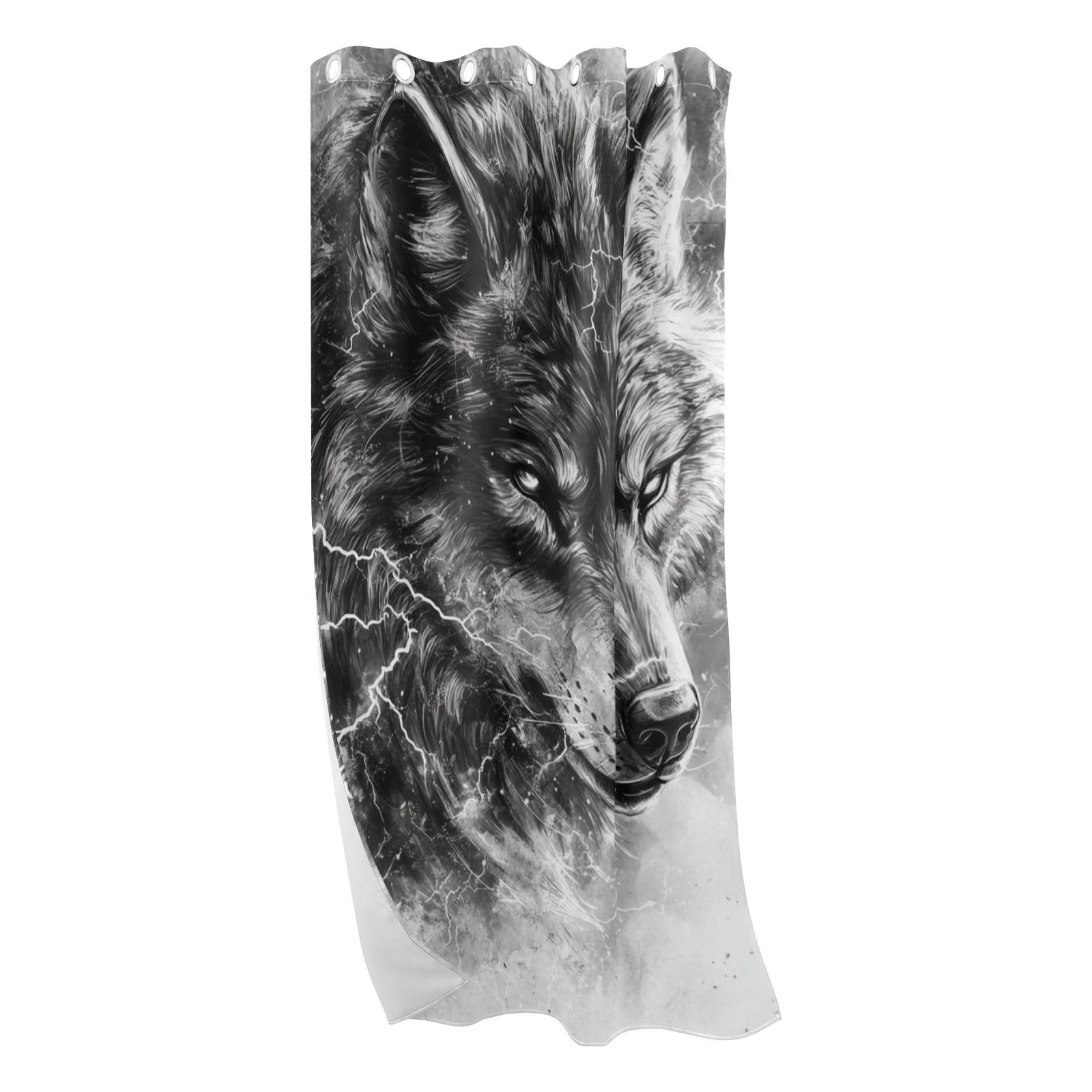 Rideaux occultants noirs thermiques occultation totale chambre rustique