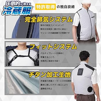 Amazon.co.jp: [THANKO] 圧倒的に冷える「冷蔵服」2026年モデル ベスト