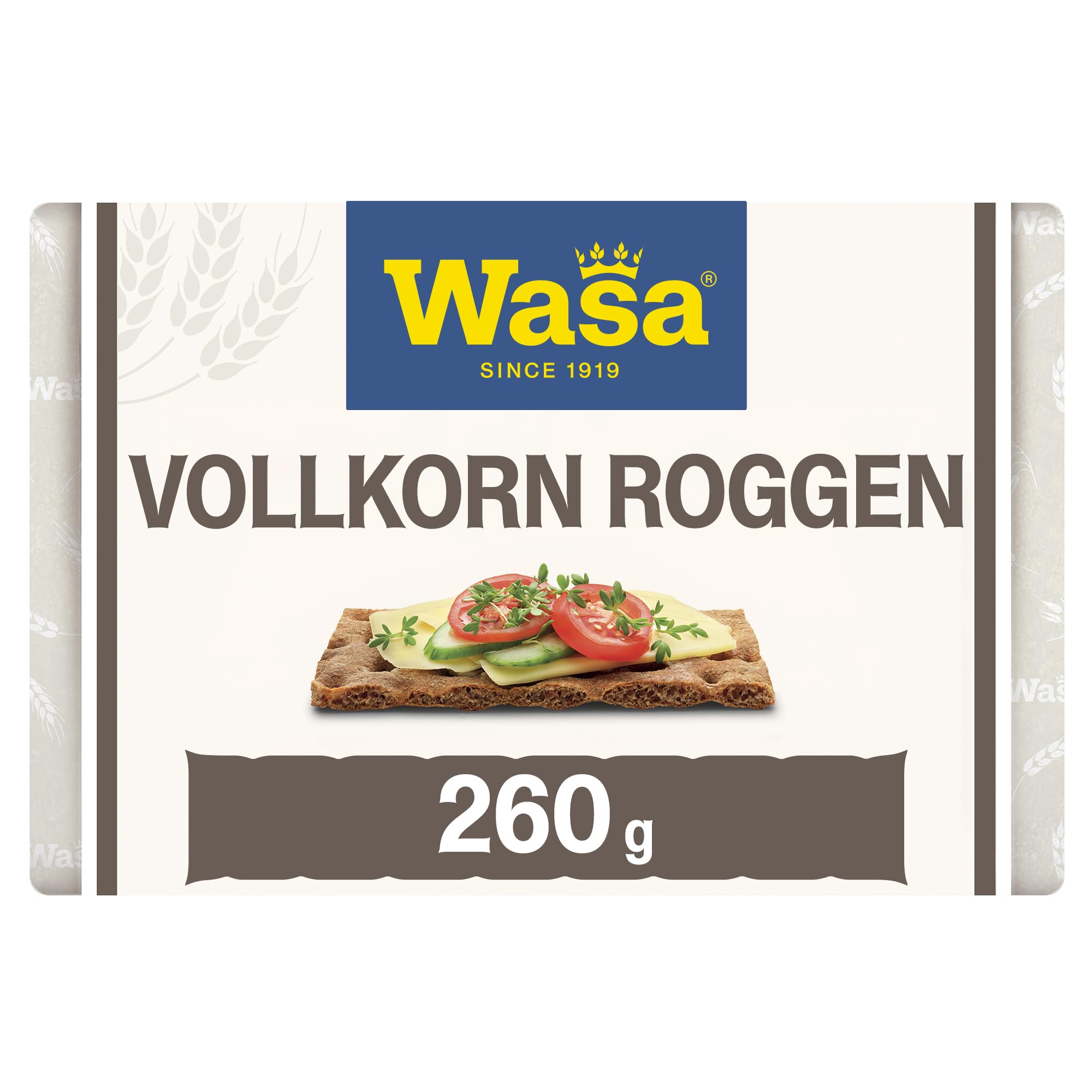 Wasa Knäckebrot Vollkorn Roggen 12x260g