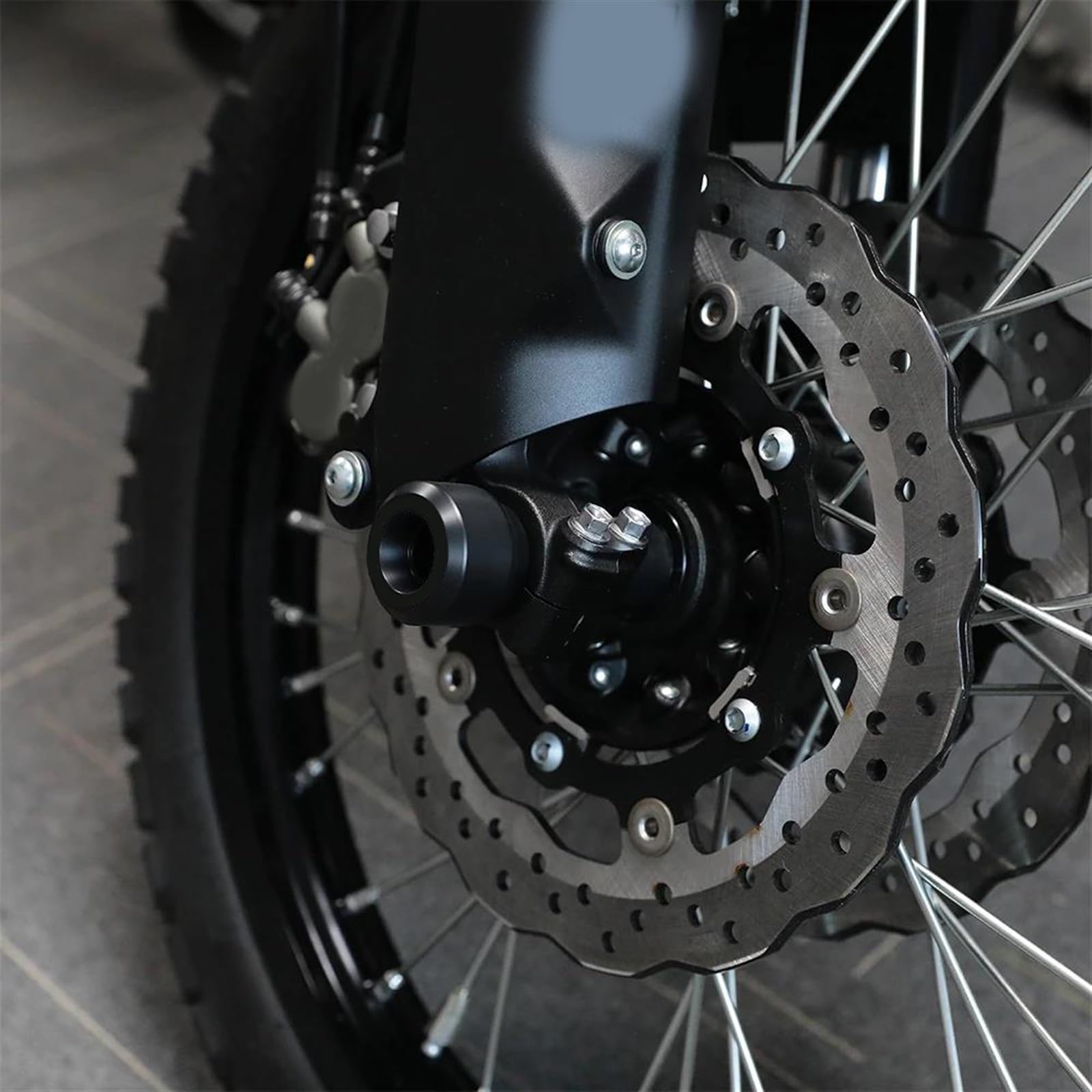 Protezione Contro Gli Urti Dell'asse per T&riumph Speed ​​Twin 1200 2019 2020 2021 Slider Forcella Ruota Moto
