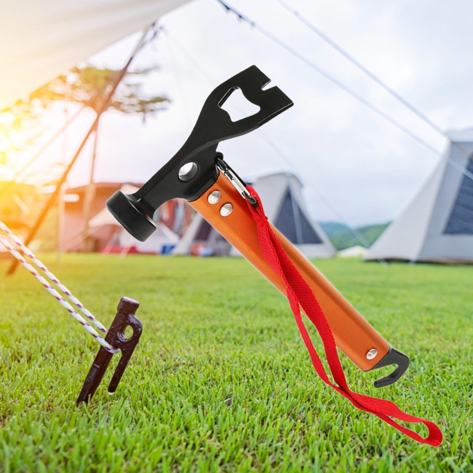 テント設営セット（ポール・ステーク・ハンマー） テント設営セット