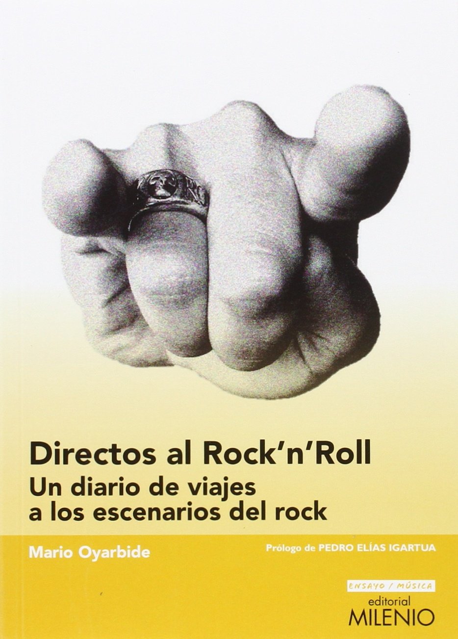 Livre Directos al Rock'n'Roll carnet de voyage rock pour vos lectures