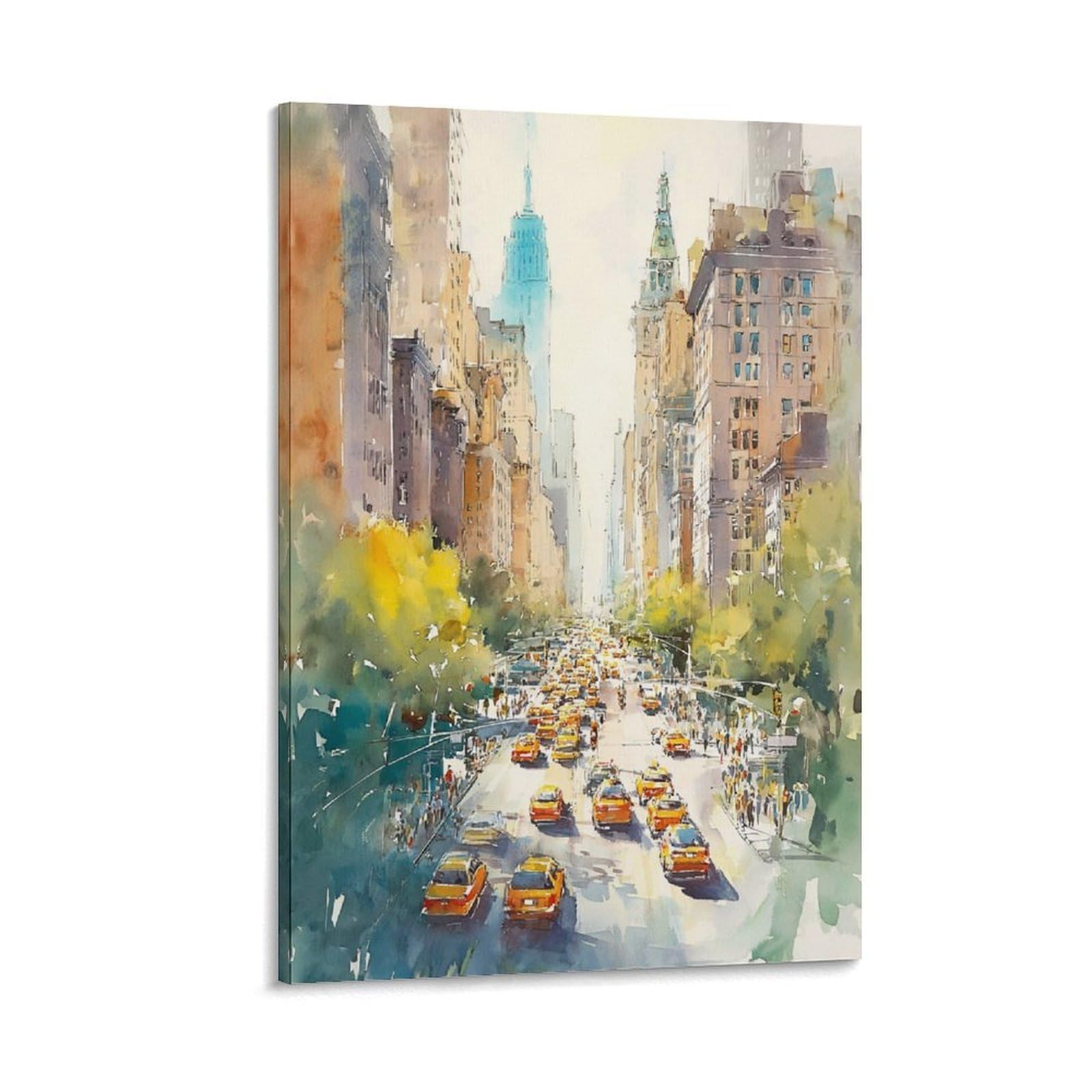 Pennsylvania 24x36inch(60x90cm) Vintage Travel Poster Watercolor Canvas Art