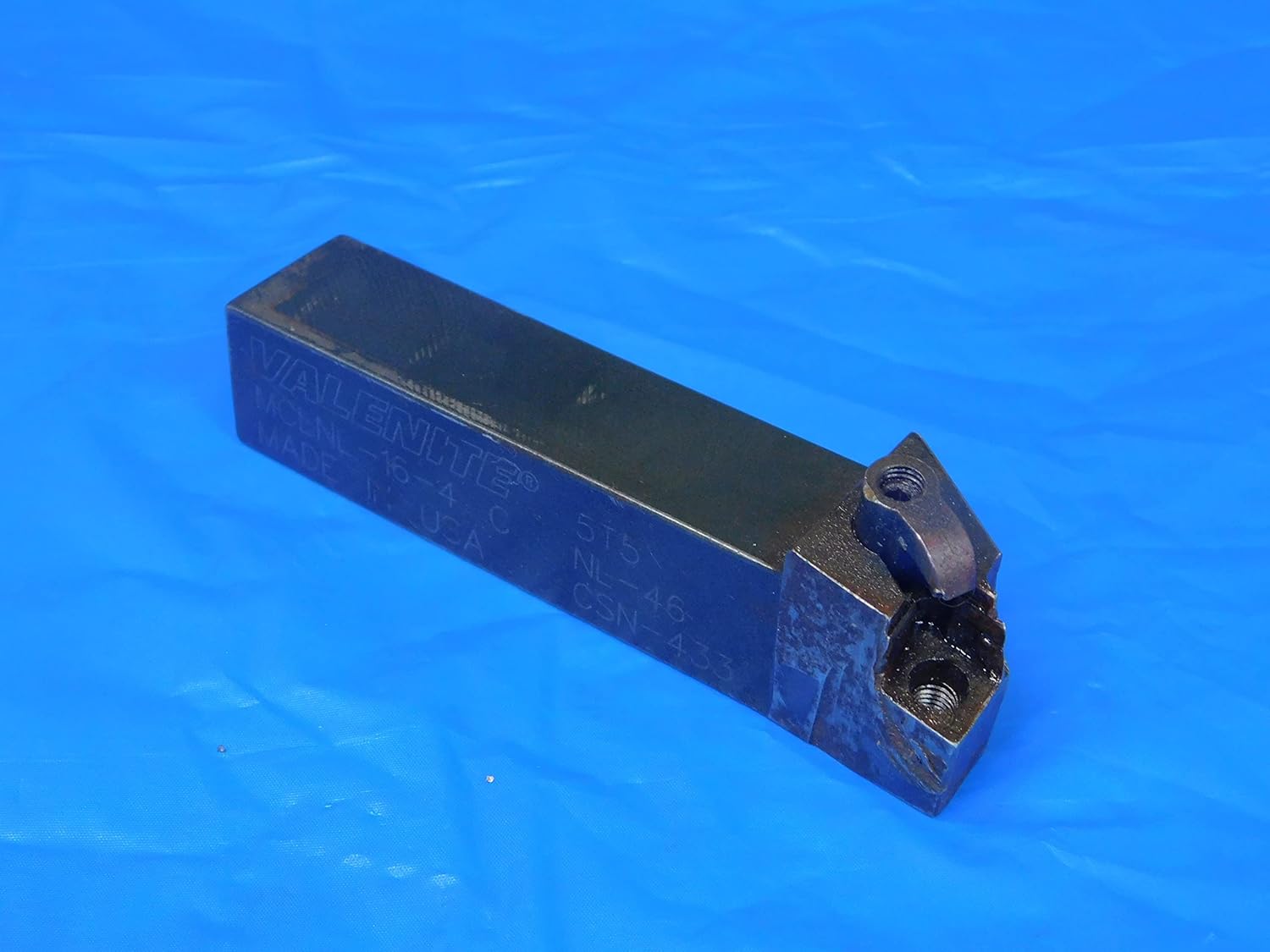 VALENITE MCLNL-16-4 Lathe Turning Tool Holder 1" Shank CSN-433 Inserts 4 7/8 OAL - MB11296BV2