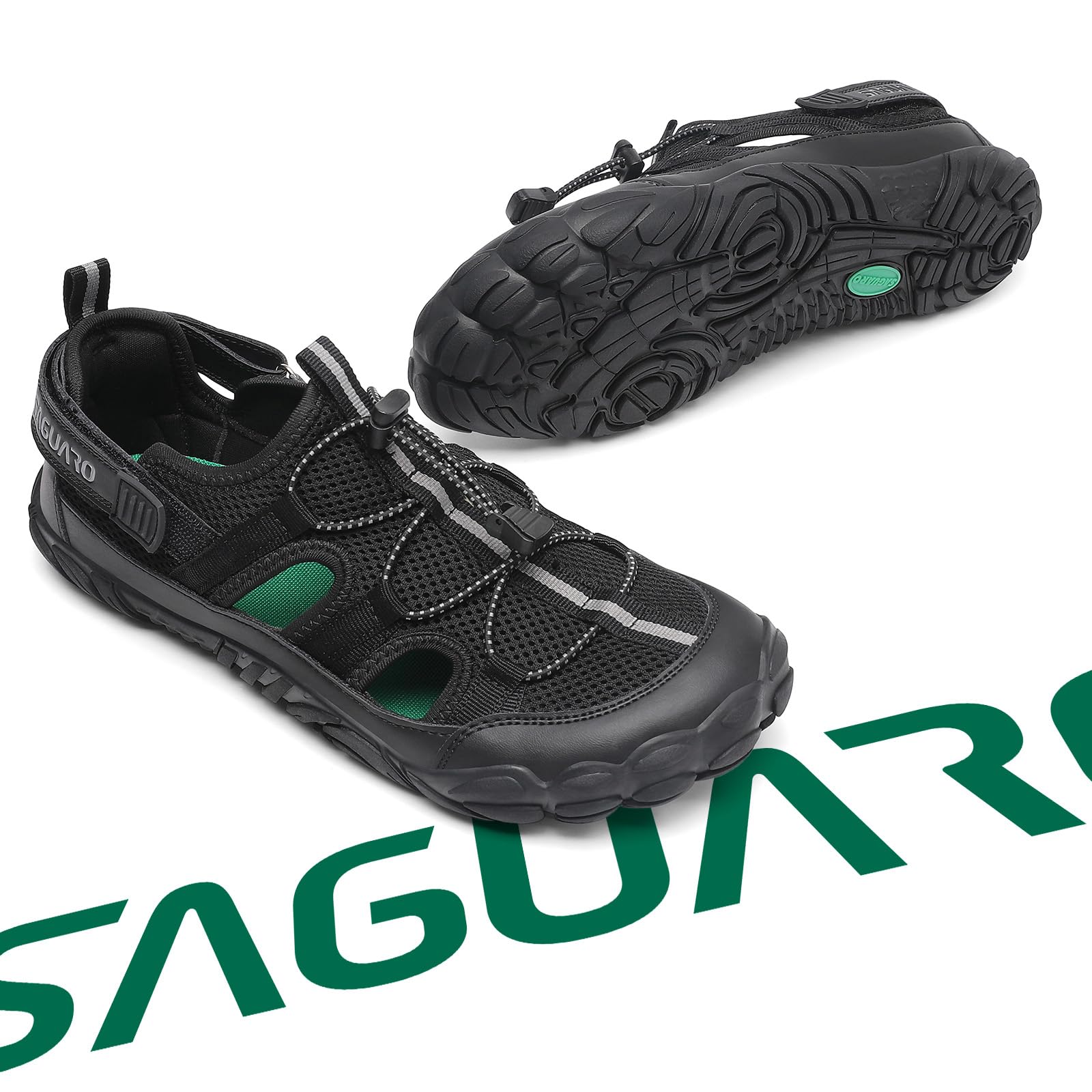 SAGUARO Sandalias Barefoot Verano Puntera Ancha Senderismo Uso Diario Talla 36-48