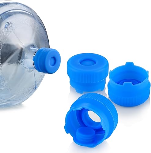 Paquete de 3 Tapa para jarra de agua para botellas de agua de 2, 3, 4, 5 galones con apertura estándartornillocorona, tapas de botellas de agua