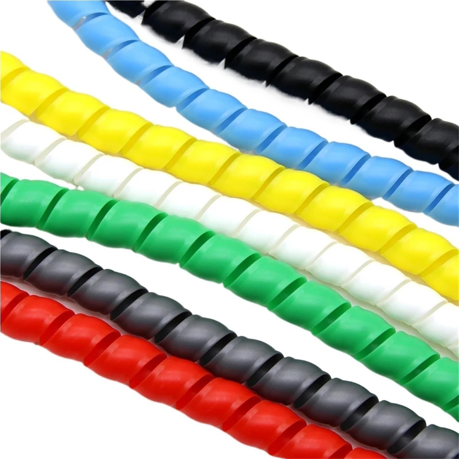 Funda Protectora de Cables, Tidy, Espiral Flexible de 10 Metros