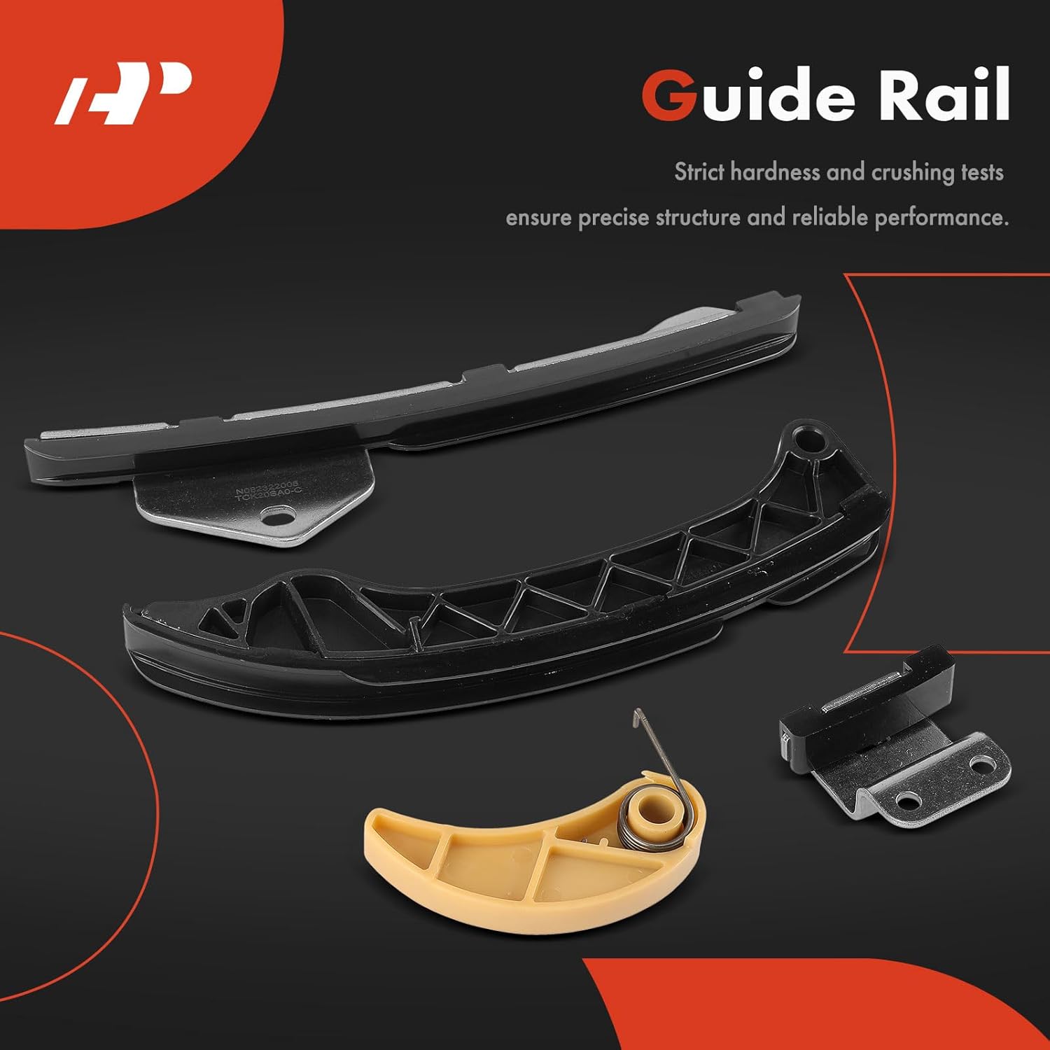 A-Premium 11PCS Engine Timing Chain Kit W/Sprocket & Tensioner & Guide Compatible with Toyota & Lexus - Prius 2010-2019, Prius Plug-In 2013-2015, Prius Prime 2017-2019, Prius V, CT200h - L4 1.8L