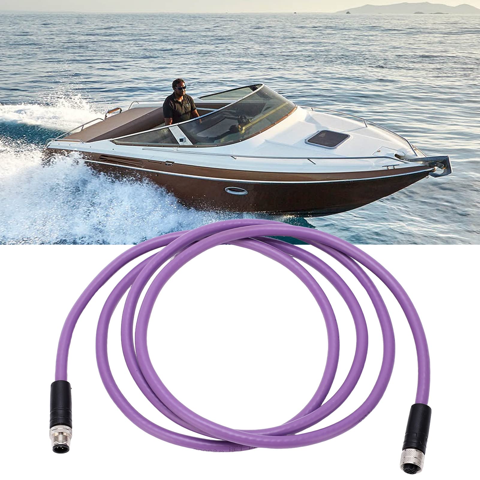 2m Backbone Drop Kabel für NMEA 2000, IP68 Wasserdicht, Marine Yacht Zubehör, Boot Netzwerk Terminierung
