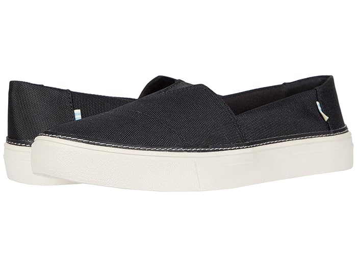 toms avalon grey textured woven