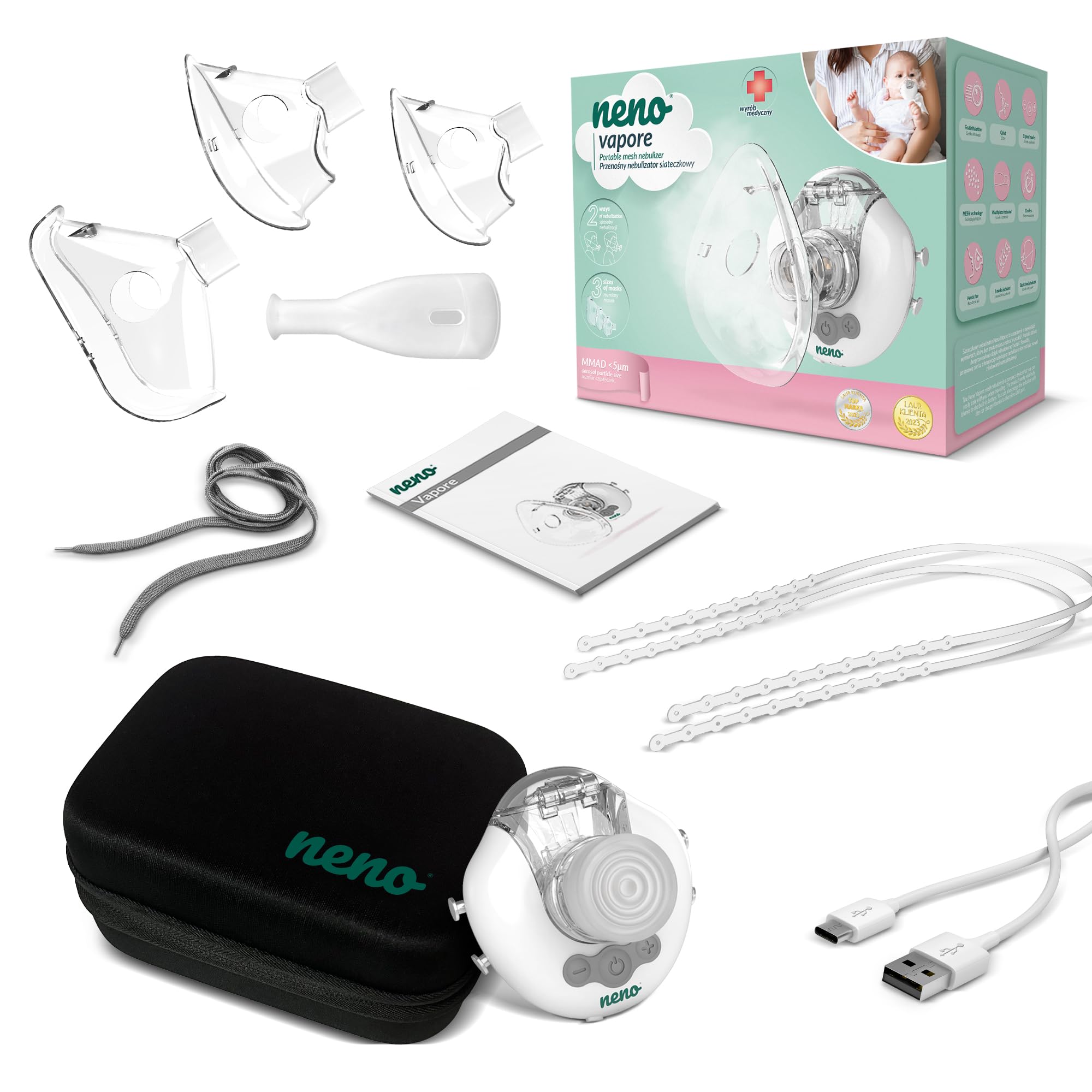 Neno Vapore - nebulizzatore portatile - inalatore wireless - nebulizzatore portatile