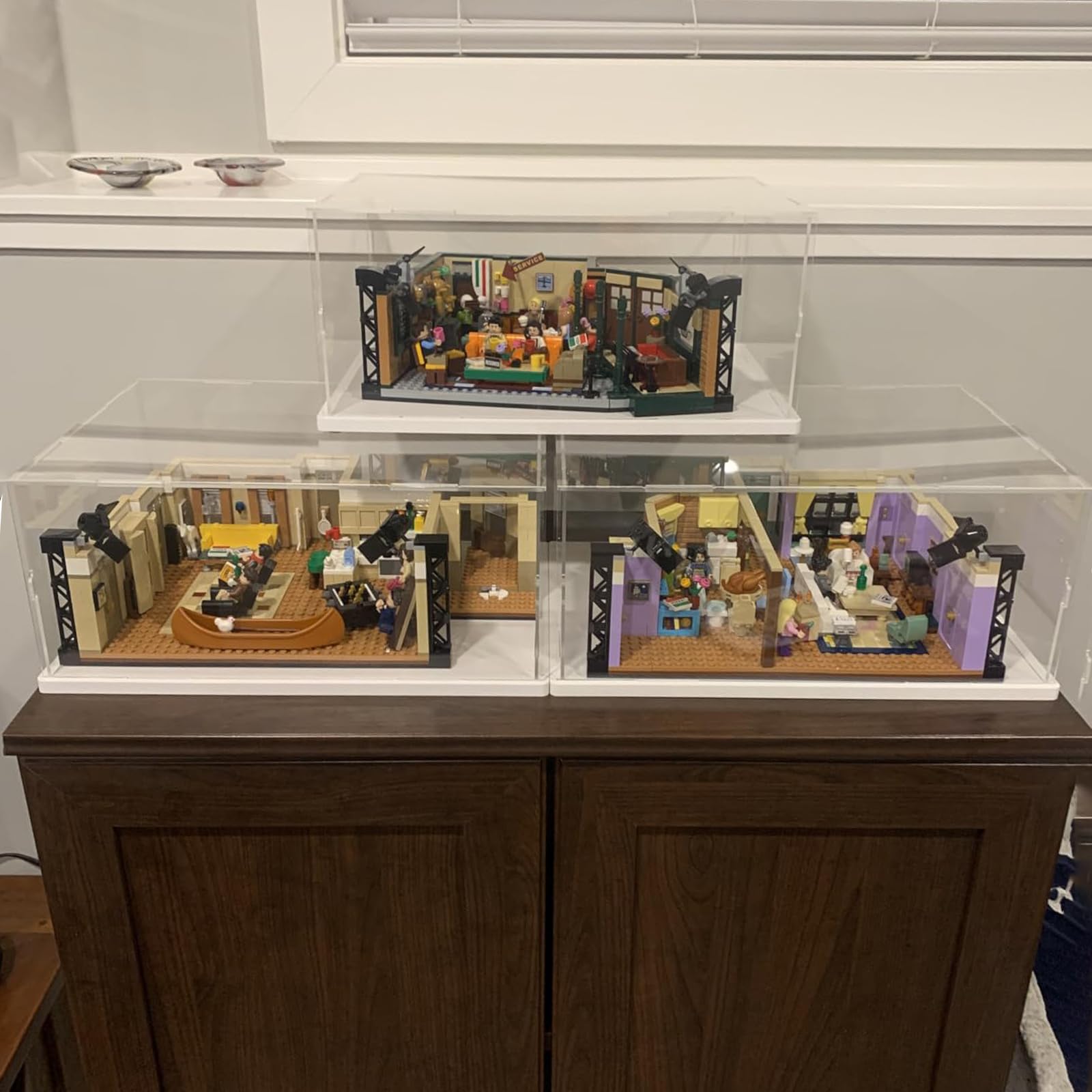 Acrylic Display Case for Collection for Lego Millennium Falcon 75375 for Friends 21319 Car 42151 75380 42204 - Image 4