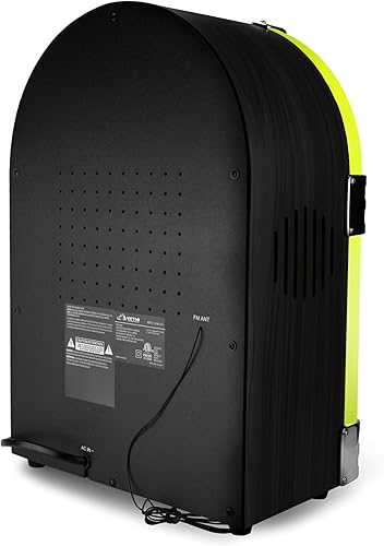 Miniatura 3 de VICTOR Broadway - Jukebox Bluetooth de escritorio con iluminación LED multicolor, negro (VDTJ-1550-BK)