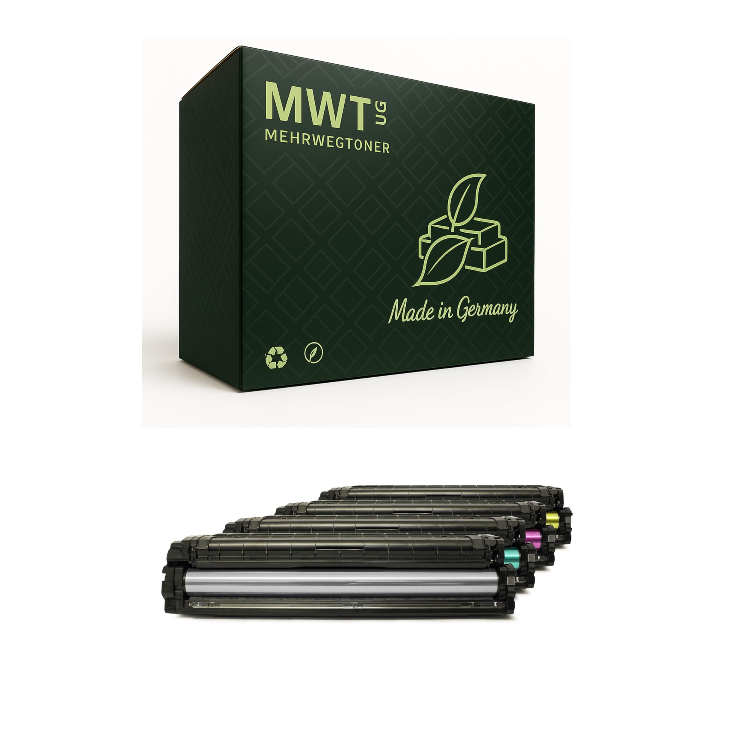 Mehrwegtoner Tóner compatible con Samsung ProXpress C2620 C2670 C2680 Premium Line sustituye a CLT-K505L (10 unidades)