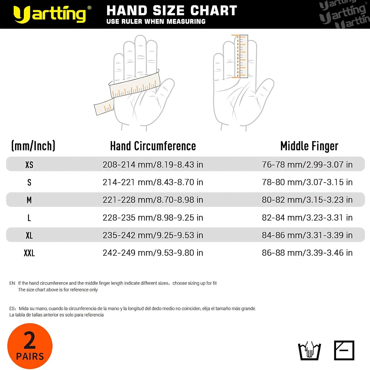 Utility Safety Work Gloves for Men, High Abrasion Resistance,2 Pairs Flexible Breathable Mechanic Working Gloves, Excellent Grip for Driver Gardening (M-2 Pairs,Black) - - 