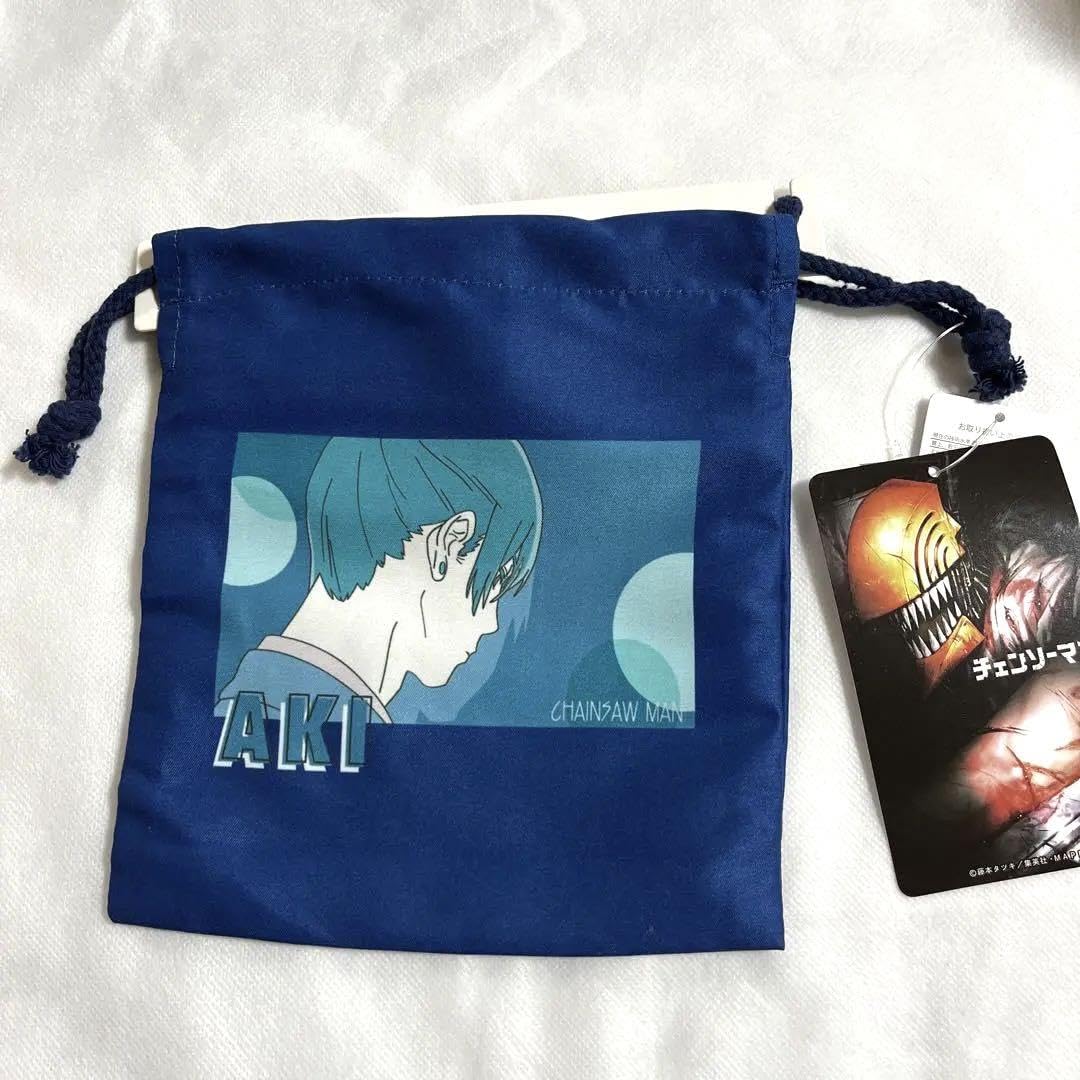 チェンソーマン 刺繍ポーチ 早川アキ マキマ Amazon.co.jp: 早川アキ 巾着袋 ポーチ チェンソーマン : 文房具