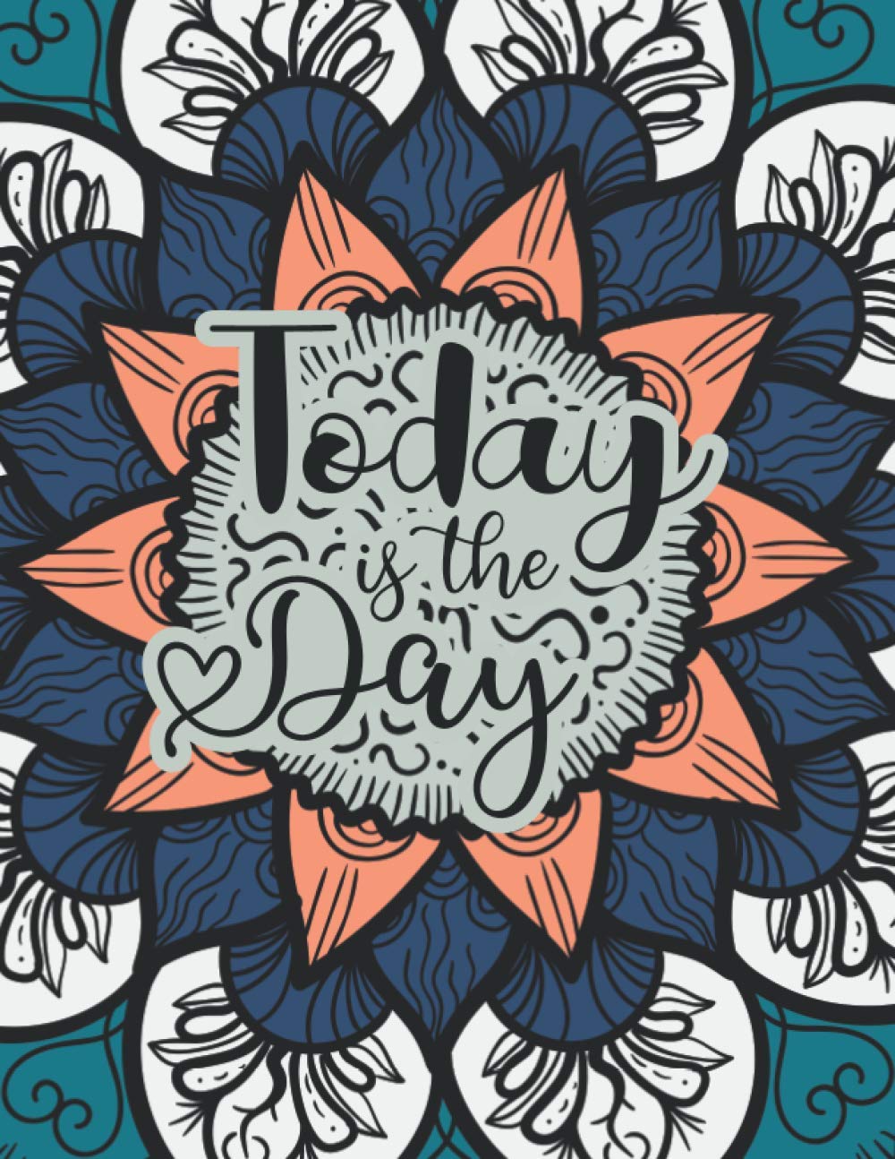 Today Is the Day: Workout Logbook and Fitness Planner Notebook for Man and Women with Notes for Gym Weight Training and Bodybuilding-picture-13