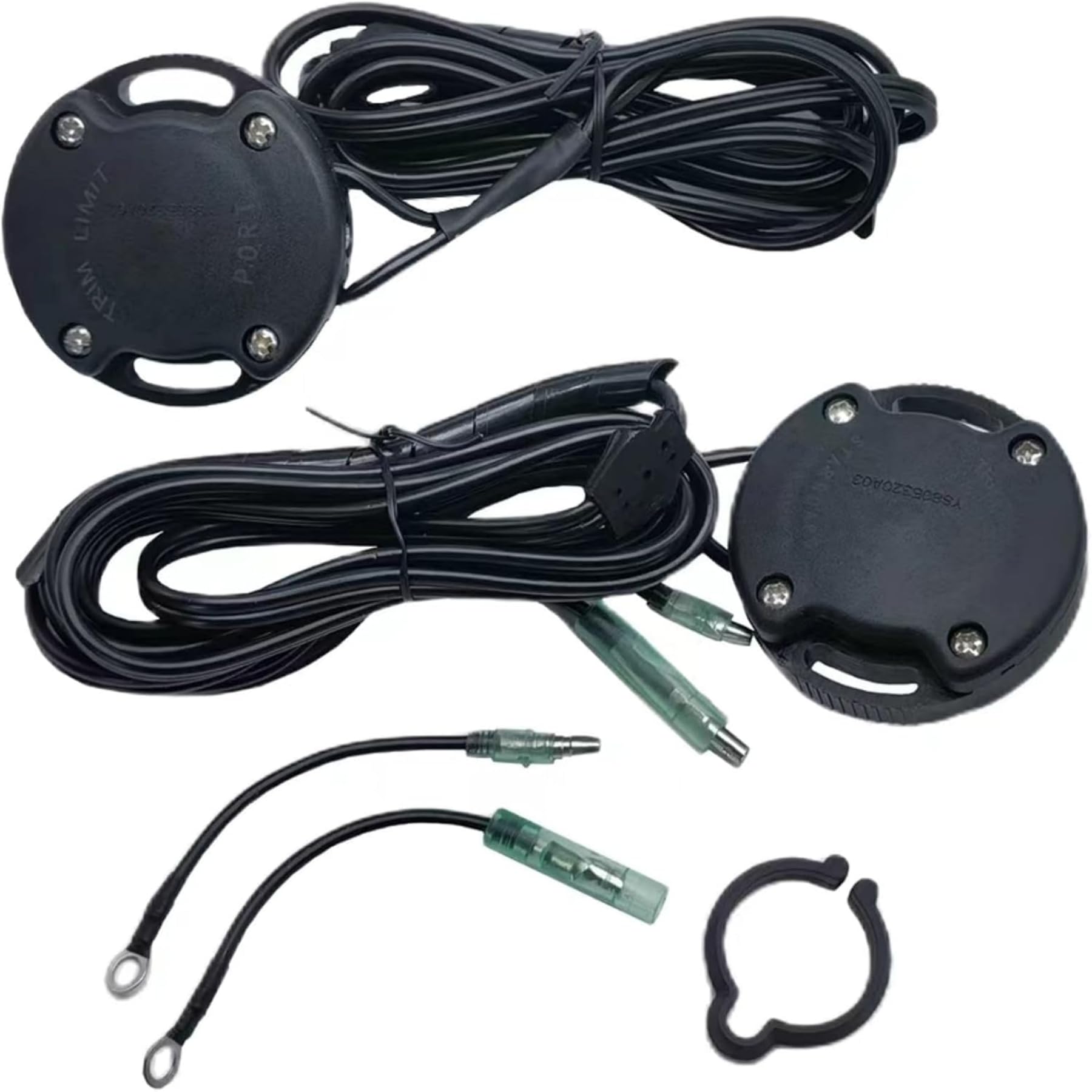 805320A03 Trimmsender Limit Set mit Scharnierstift passt für MerCruiser MC-1 R MR Alpha One Gen 1 Gen 2 Bravo 1 2 3 Z-Antriebe ersetzt 805129A3 805130A2 Sierra 18-7633