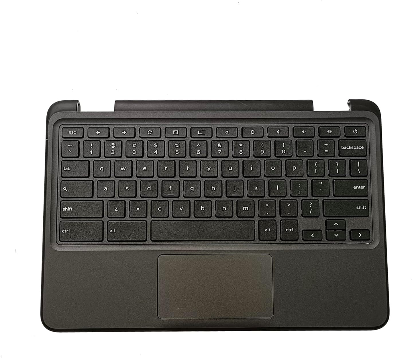 Laptop Palmrest Upper Case Top Cover with Keyboard and Touchpad Assembly Replacement for Dell Chromebook 11 3110 0WP30N WP30N (NOT for 3110 2-in-1 Version)