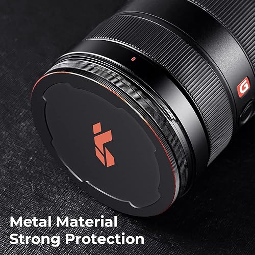 Miniatura 7 de K&F Concept Kit de filtro de niebla de difusión negra de 3.031 in (filtro de difusión negra 18 + tapa de lente) filtro de efecto cinematográfico